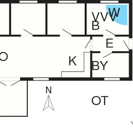8 Person In R Dby Holiday home *