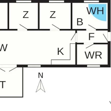 8 Person In Rodby-by Traum Дом отдыха Kramnitse